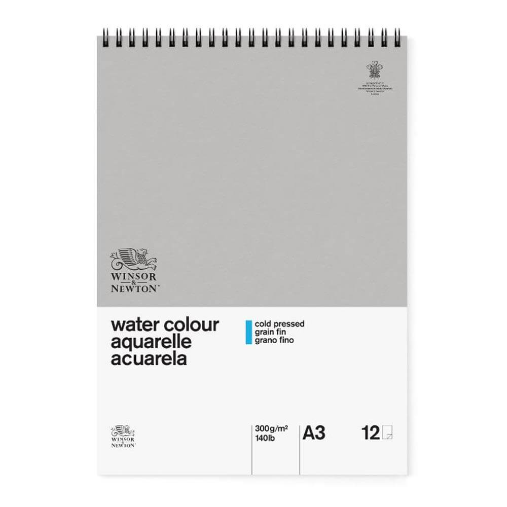 Winsor and Newton Classic A3 Spiral Water Colour Pad